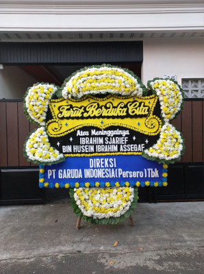 Papan Bunga Duka di Kampung Rawa